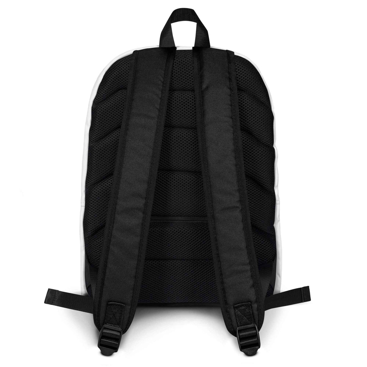 Keep Huntsville Strange backpack, back view