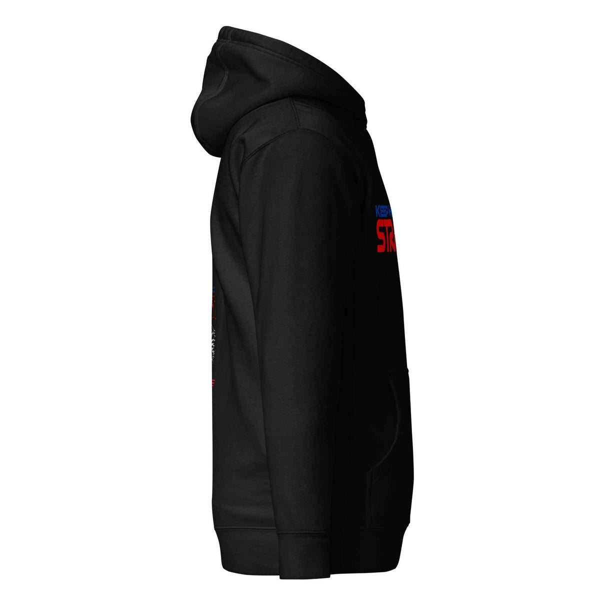 Black Rocket City Astronaut Hoodie, right view