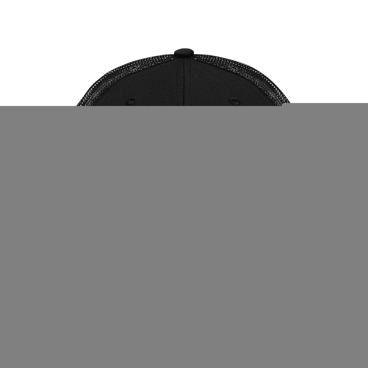 Black Rocket City embroidered hat, front view